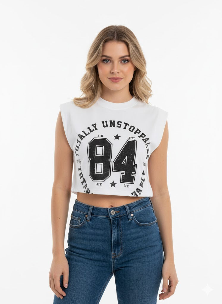 Totally Unstoppable Graphic Tee Top